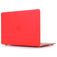 Mobigear Matte MacBook 12 Pouces (2015-2017) Coque - Rouge - Model A1534
