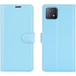 Mobigear Classic Housse OPPO A73 5G Etui Porte-Monnaie - Bleu