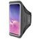 Mobiparts Comfort Fit Brassard Téléphone Samsung Galaxy S10 Plus Brassard Coque de Sport en Neoprène - Noir