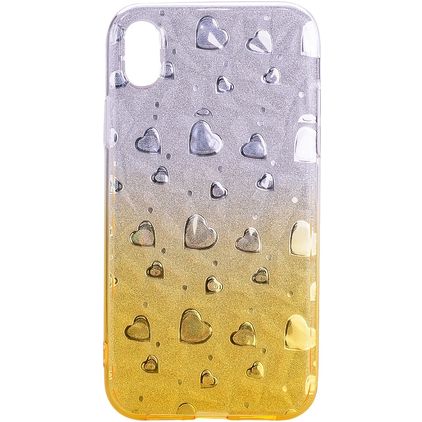 Mobigear Design Coque iPhone XS Max Coque arrière en TPU Souple - Hearts