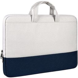 Mobigear Two Tone Pochette Ordinateur portable en Tissu 13 Pouces Housse ordinateur - Bleu / Gris