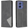 Mobigear Rhombus Slim Housse Motorola Moto G85 Etui - Noir