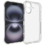 Mobigear Cushion Coque Transparente iPhone 17 Coque arrière en TPU Souple - Transparent