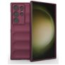 Mobigear Bumpy Coque Samsung Galaxy S24 Ultra Coque arrière en TPU Souple - Rouge