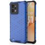 Mobigear Honeycomb Coque Realme C31 Coque arrière Rigide Anti-Chocs - Bleu
