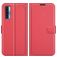 Mobigear Classic Housse TCL 20S Etui Porte-Monnaie - Rouge