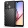Mobigear Groove Coque Samsung Galaxy A21 Coque arrière en TPU Souple - Noir