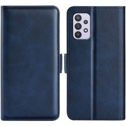 Mobigear Slim Magnet Samsung Galaxy A53 Étui Portefeuille - Bleu foncé
