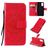 Mobigear Sunflower Housse Samsung Galaxy S20 Etui Porte-Monnaie - Rouge