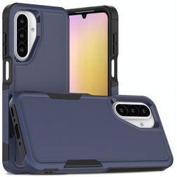 Mobigear Heavy Armor Coque Samsung Galaxy A26 Coque arrière Rigide Anti-Chocs - Dark Blue