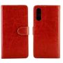 Mobigear Wallet Housse Samsung Galaxy A90 Etui Porte-Monnaie - Marron