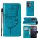 Mobigear Butterfly Housse OPPO Reno 8 5G Etui Porte-Monnaie - Bleu