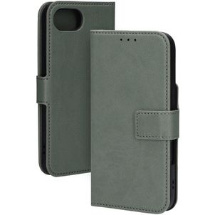 Mobiparts Classic Wallet Housse iPhone 17e MagSafe Etui - Stone Green