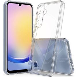 Mobigear Crystal Coque Transparente Samsung Galaxy A35 Coque arrière Rigide - Transparent