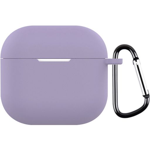 Mobigear Colors Coque Apple AirPods 4 Coque en Silicone Souple - Violet