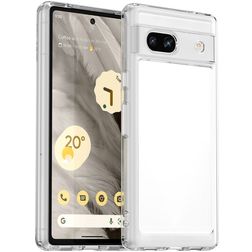 Mobigear Crystal Coque Transparente Google Pixel 7a Coque arrière Rigide - Transparent