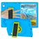 Mobigear Ruggedized Coque iPad 10 (2022) Coque arrière en EVA + Support Amovible - Bleu