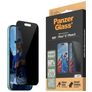 PanzerGlass Ultra-Wide Fit Privacy iPhone 16 Verre trempé Protection d'écran Confidentialité - Compatible Coque - Noir
