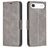 Mobigear Excellent Housse iPhone Air Etui Porte-Monnaie - Gris