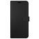 Valenta Gel Skin Housse iPhone 14 Pro Max Etui en Cuir Véritable Porte-Monnaie - Noir