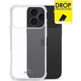 My Style Protective Flex Coque Transparente iPhone 17 Pro Max Coque arrière en TPU Souple - Transparent
