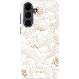 MIO Samsung Galaxy S25 FE MagSafe Plastique rigide Coque arrière - White Roses