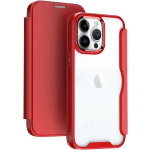 Mobigear Smart Fit Housse iPhone 15 Pro Max Etui Rigide - Rouge