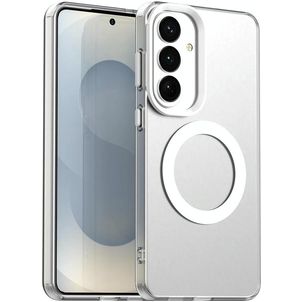 Mobigear Shockproof Coque Samsung Galaxy S26 MagSafe Coque arrière Rigide - Blanc