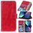 Mobigear Basic Housse iPhone 14 Etui Porte-Monnaie - Rouge