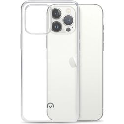 Mobilize Gelly Coque Transparente iPhone 13 Pro Max Coque arrière en TPU Souple - Transparent