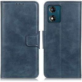 Mobigear Classy Housse Motorola Moto E13 Etui Porte-Monnaie - Bleu