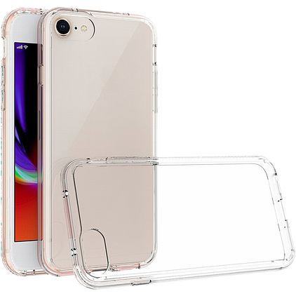 Mobigear Crystal Coque Transparente iPhone SE (2022) Coque arrière Rigide - Transparent