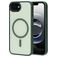 Mobiparts Hardcover Coque iPhone 16e MagSafe Coque arrière Rigide - Satin Green