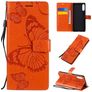 Mobigear Butterfly Housse Sony Xperia L4 Etui Porte-Monnaie - Orange