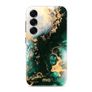 MIO Coque Samsung Galaxy S25 MagSafe Coque arrière Rigide - Green Marble