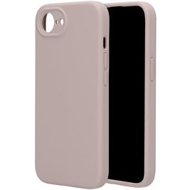 Mobiparts Coque iPhone 16e Coque arrière en Silicone - Soft Salmon