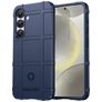 Mobigear Rugged Shield Coque Samsung Galaxy S25 Coque arrière en TPU Souple Anti-Chocs - Bleu