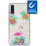 My Style Magneta Coque Samsung Galaxy A30s Coque arrière en TPU Souple - Flamingo