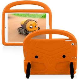 Mobigear Buddy Coque iPad 9 (2021) Coque de tablette pour enfants avec Poignée Enfants en EVA - Orange