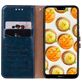Mobigear Wallet Housse Huawei P20 Lite (2018) Etui Porte-Monnaie - Bleu