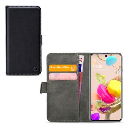 Mobilize Classic Gelly Wallet LG K42 Étui Portefeuille - Noir