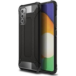 Mobigear Outdoor Coque Samsung Galaxy A82 5G Coque arrière Rigide Anti-Chocs - Noir