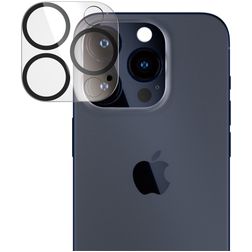 PanzerGlass PicturePerfect iPhone 15 Pro Verre trempé Protection Caméra - Compatible Coque - Noir