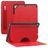 Mobigear Magnetic Folio Coque iPad Air 2 (2014) Etui + Porte-crayon - Rouge