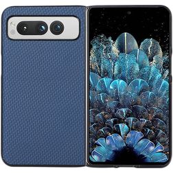 Mobigear Race Google Pixel Fold Plastique rigide Coque arrière - Bleu