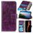 Mobigear Basic Housse Samsung Galaxy S22 Ultra Etui Porte-Monnaie - Violet