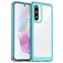 Mobigear Crystal Coque Samsung Galaxy A56 Coque arrière Rigide - Bleu