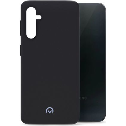 Mobilize Rubber Gelly Coque Samsung Galaxy A24 Coque arrière en TPU Souple - Matt Black
