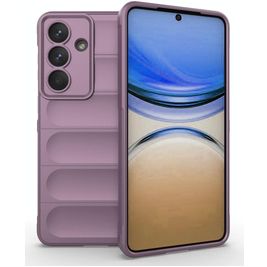 Mobigear Bumpy Coque Samsung Galaxy S26 Plus Coque arrière en TPU Souple - Violet