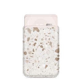 MIO - Porte Cartes en - 3 Cartes - Compatible MagSafe - Soft Terrazzo